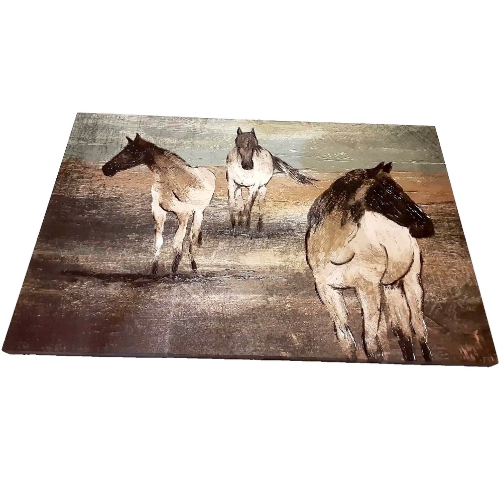 Wild Horse Team Canvas Wall Art | LIMITED TIME OFFER